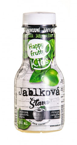 HAPPY FRUTTY KIDS 100 % Šťava jablková